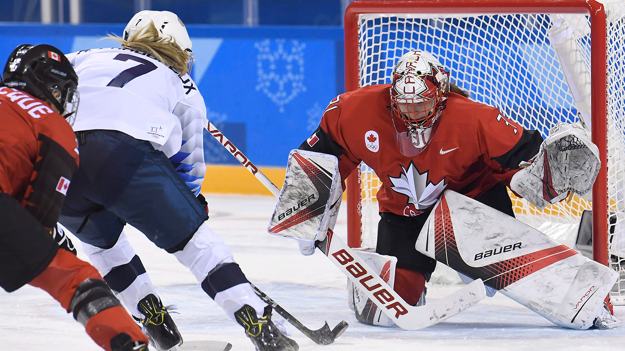 Genevieve Lacasse latest goalie to shine for Canada at Olympics