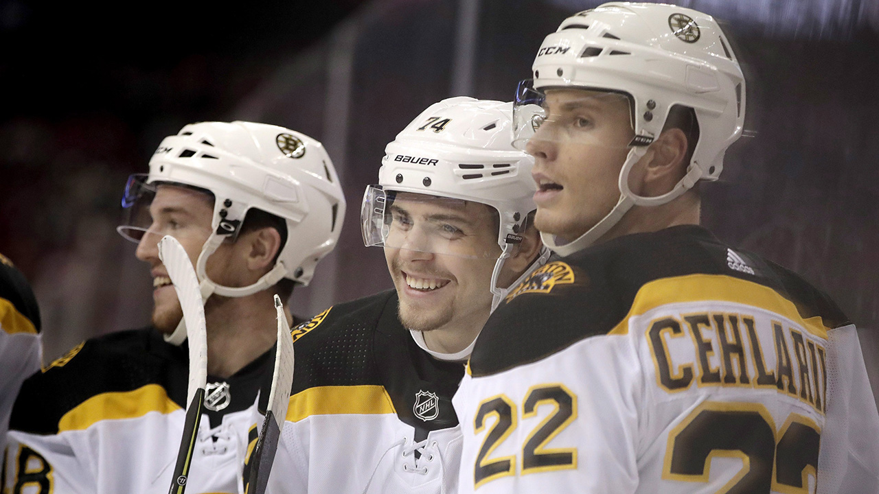 Boston Bruins' Jake DeBrusk placed on injured reserve