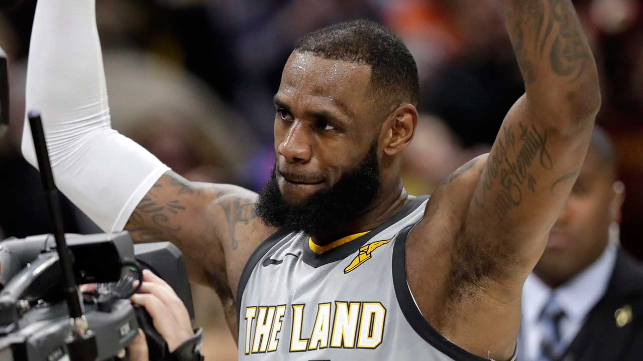 Lebron james shut hot sale up and dribble