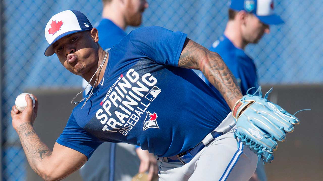 Coghlan's leap, Stroman's hit lift Blue Jays over Cards 6-5