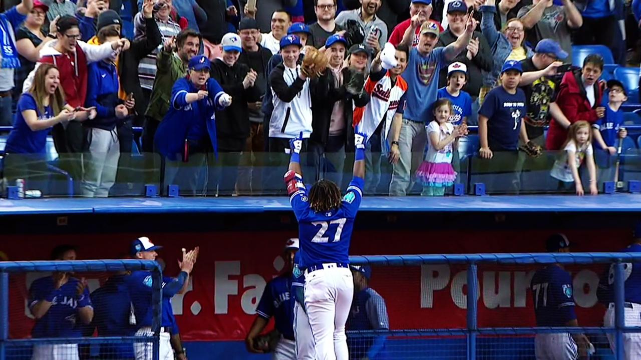 Vladimir Guerrero Jr.'s walk off homer in Montreal