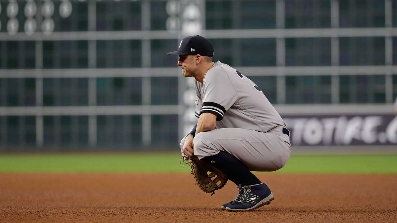 New York Yankees Greg Bird hits a grand slam home run in the first