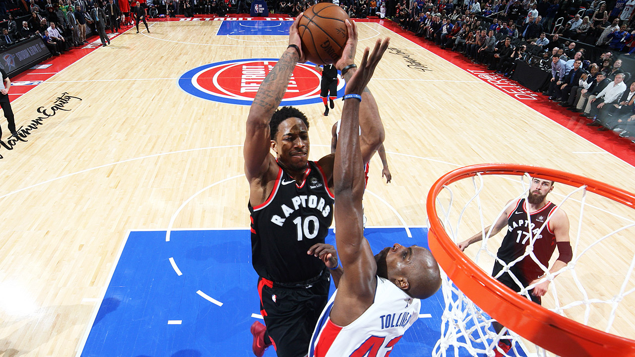 Raptors DeRozan nominated for NBA s Dunk of the Year