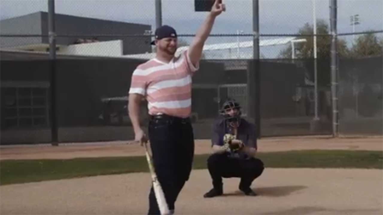 Yankees players reenacted scene from 'The Sandlot