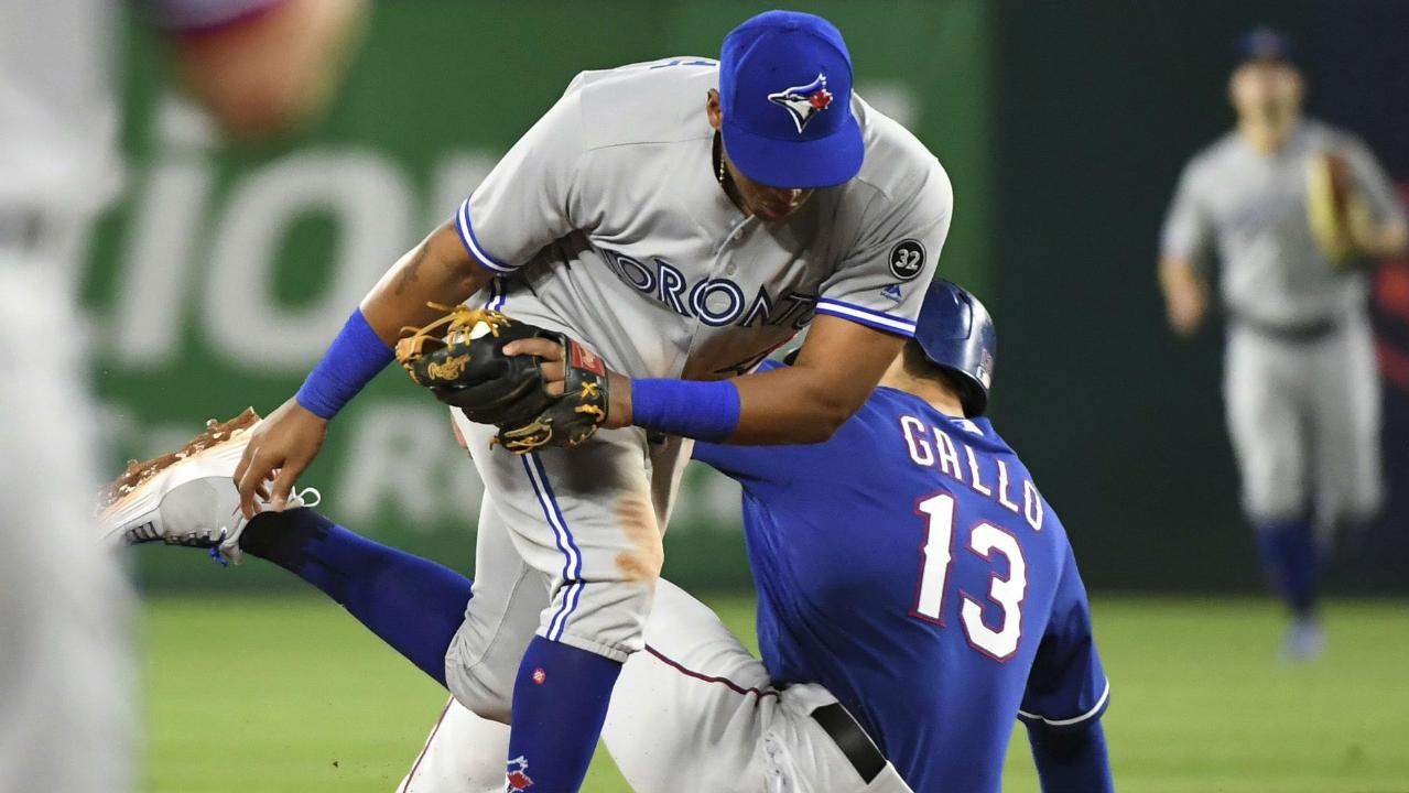 Jose Bautista's latest bat flip during lopsided affair causes