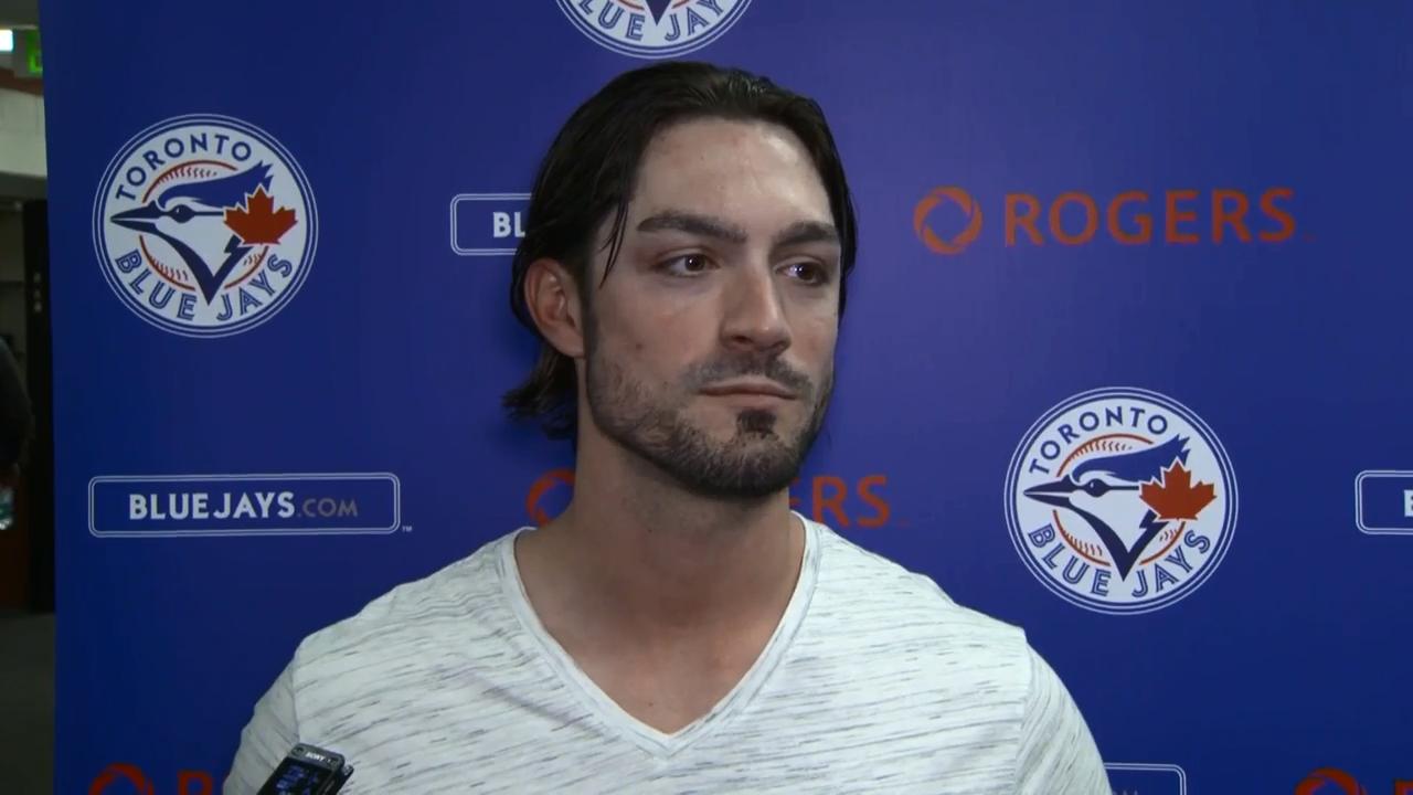 After seven innings off to 'relax the mind,' Blue Jays' Randal Grichuk  delivers a long double and earns a hero's welcome - The Athletic