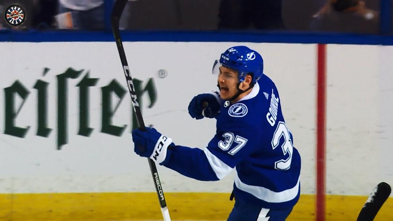 Lightning's Yanni Gourde to play Game 3 hours after birth of child