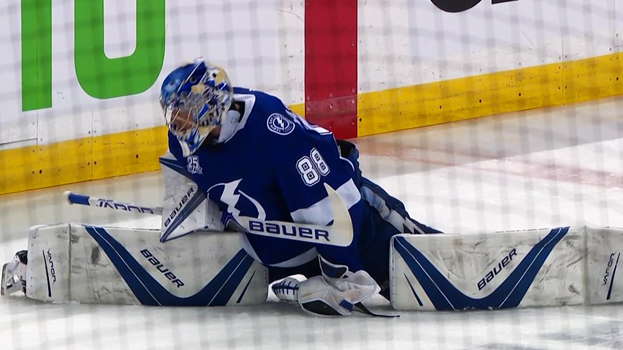 Andrei Vasilevskiy dominant Tampa Bay Lightning beat Vancouver Canucks 