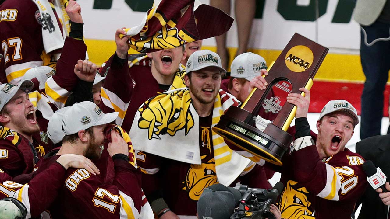 Minnesota Duluth Beats Notre Dame For NCAA Hockey Title