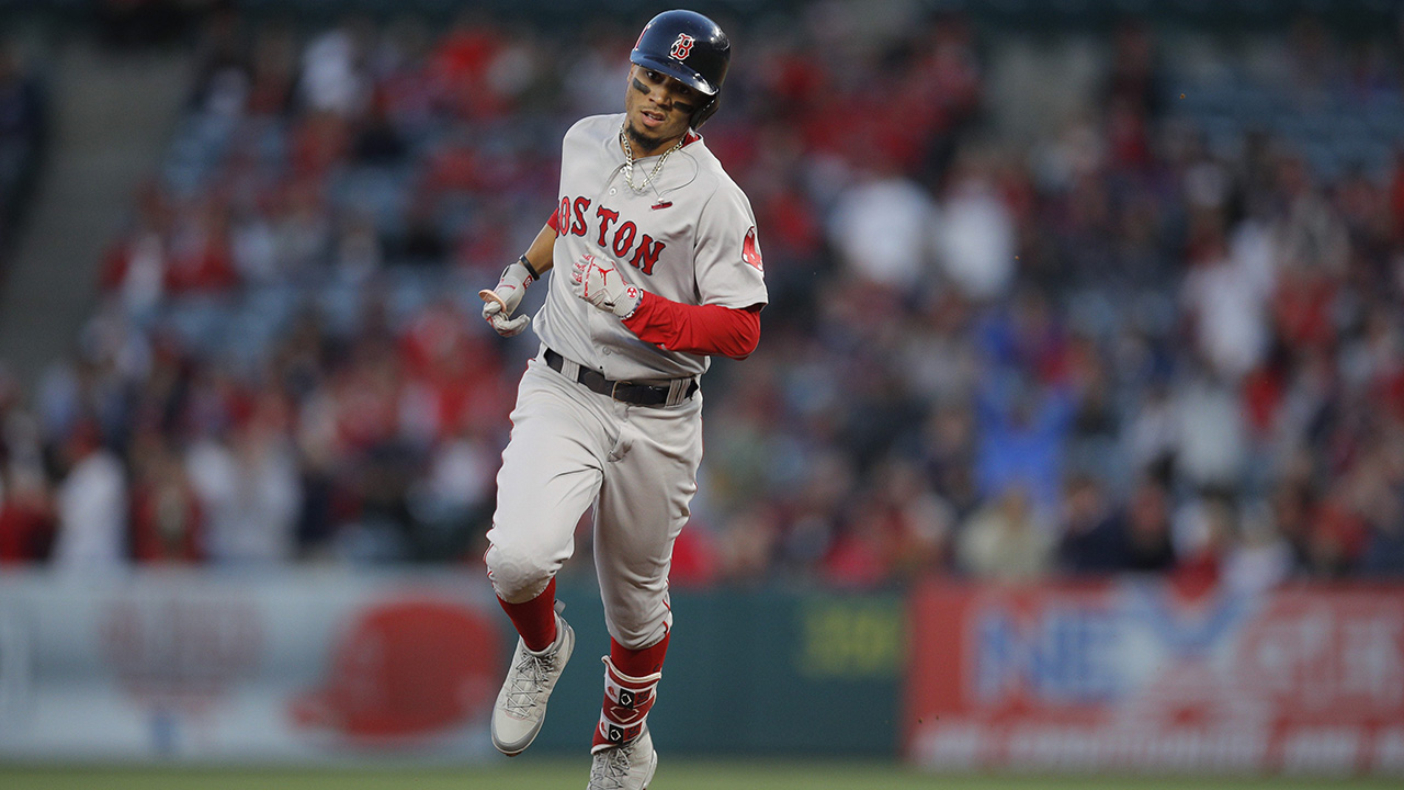 Red Sox's Mookie Betts promised a fan he would homer for him. He