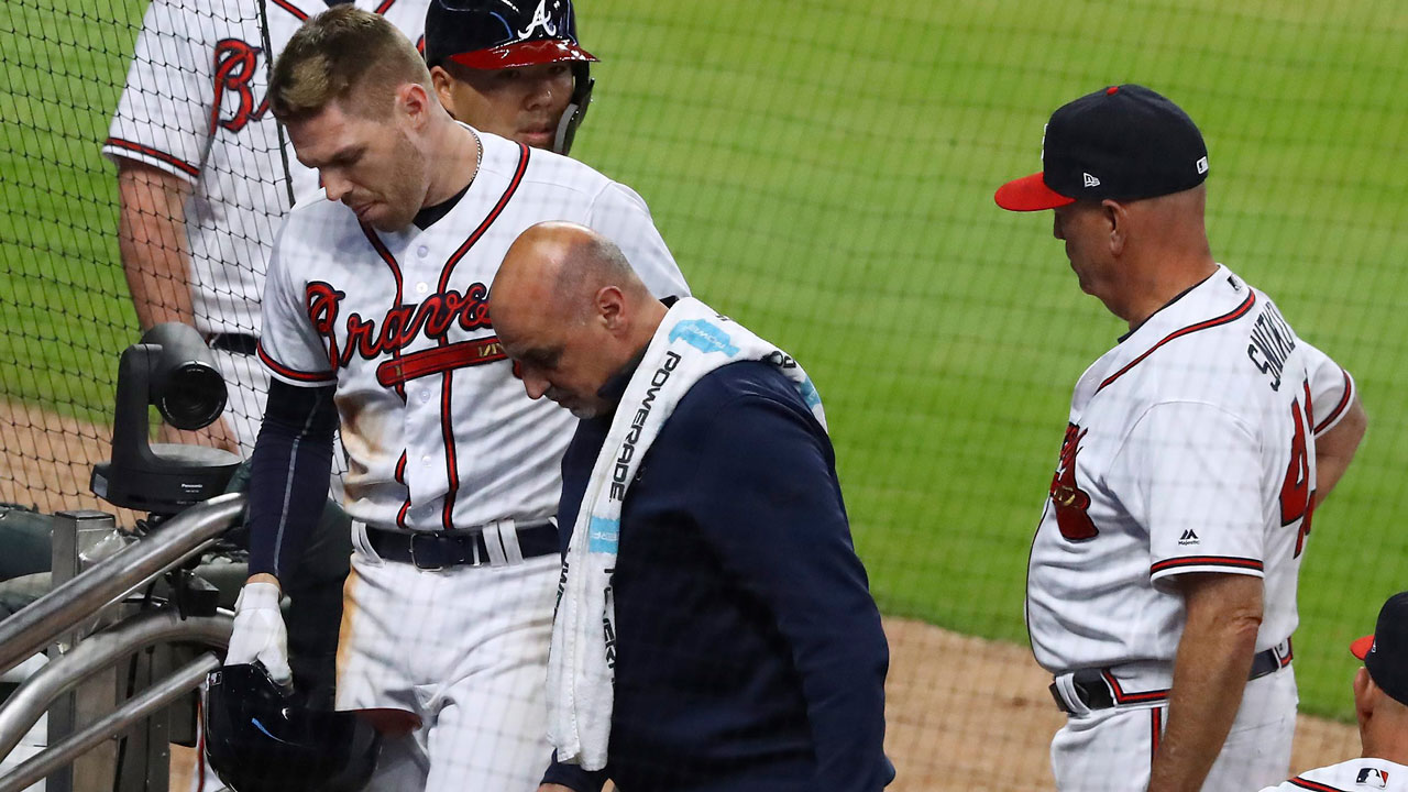 Freddie Freeman: Braves star out with wrist injury - Sports