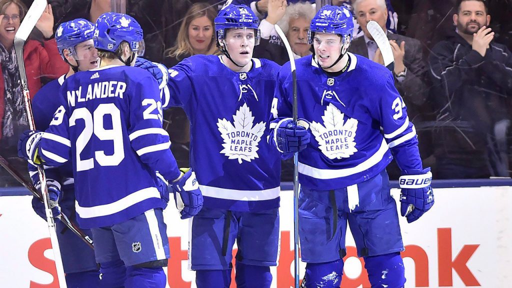 Leafs Andreas Johnsson Making Case For Playoff Roster Spot