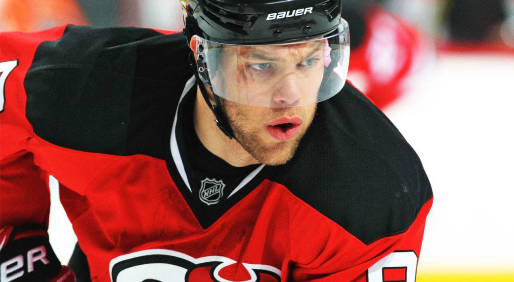 taylor hall new jersey devils number