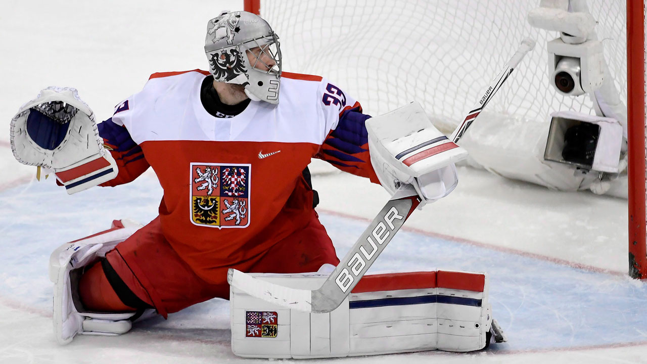 Czech Republic Olympian Pavel Francouz makes his NHL preseason debut with Colorado  Avalanche