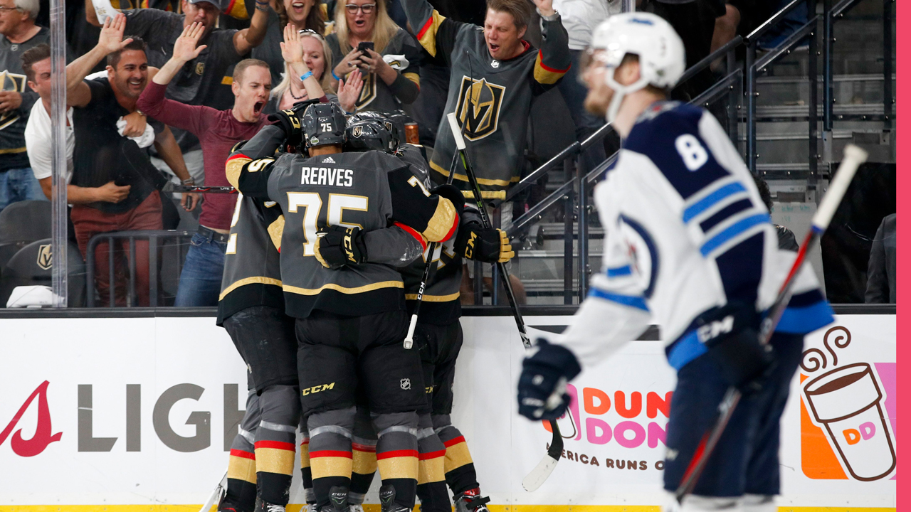 Golden Knights double up Jets to take 3-1 lead in series