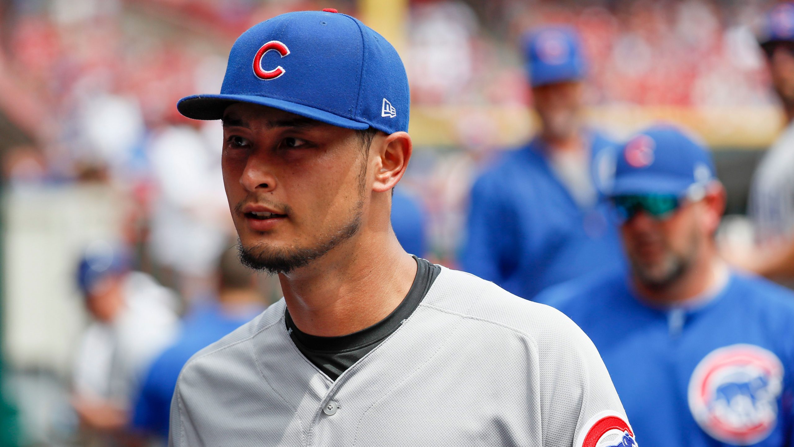 Backed by HRs, Darvish beats Reds for 1st win with Cubs
