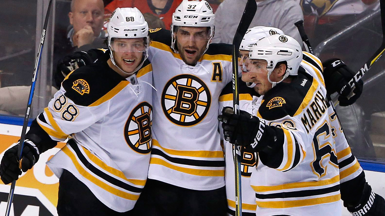 Patrice Bergeron on listening to 50 Cent, his first goal, and