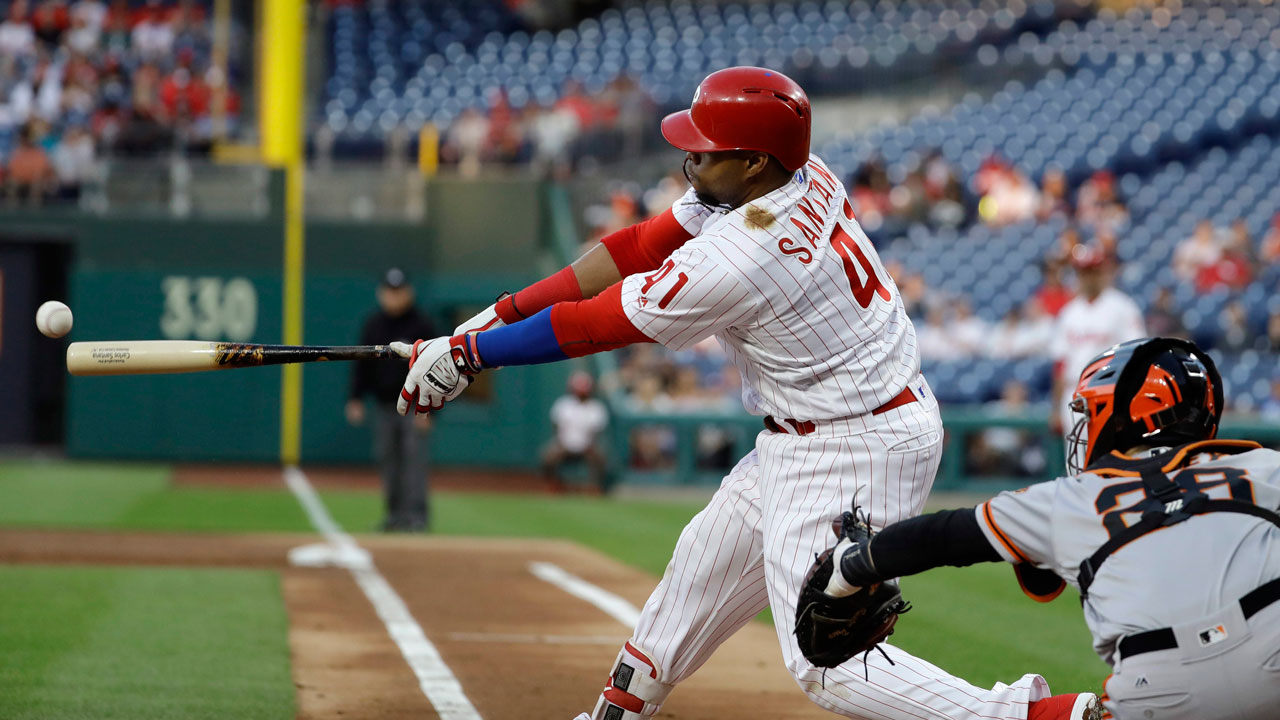 Carlos Santana is an All-Star after smashing the Phillies' TV