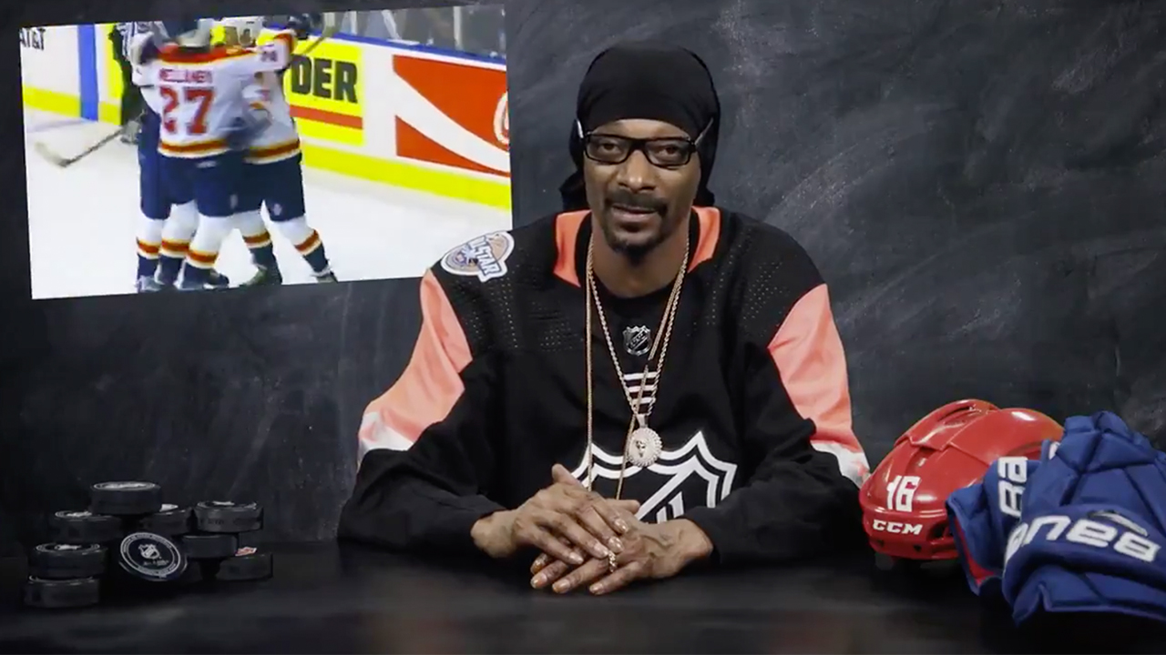 Hats, handshakes and a Stanley Special: Snoop Dogg on hockey tradition