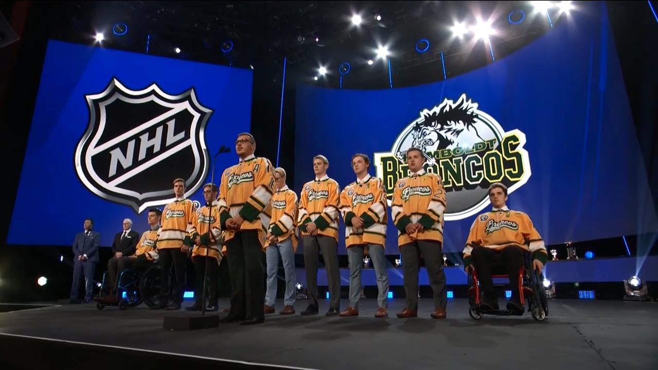 Humboldt Broncos coach Darcy Haugan posthumously receives inaugural Willie  O'Ree award at NHL Awards