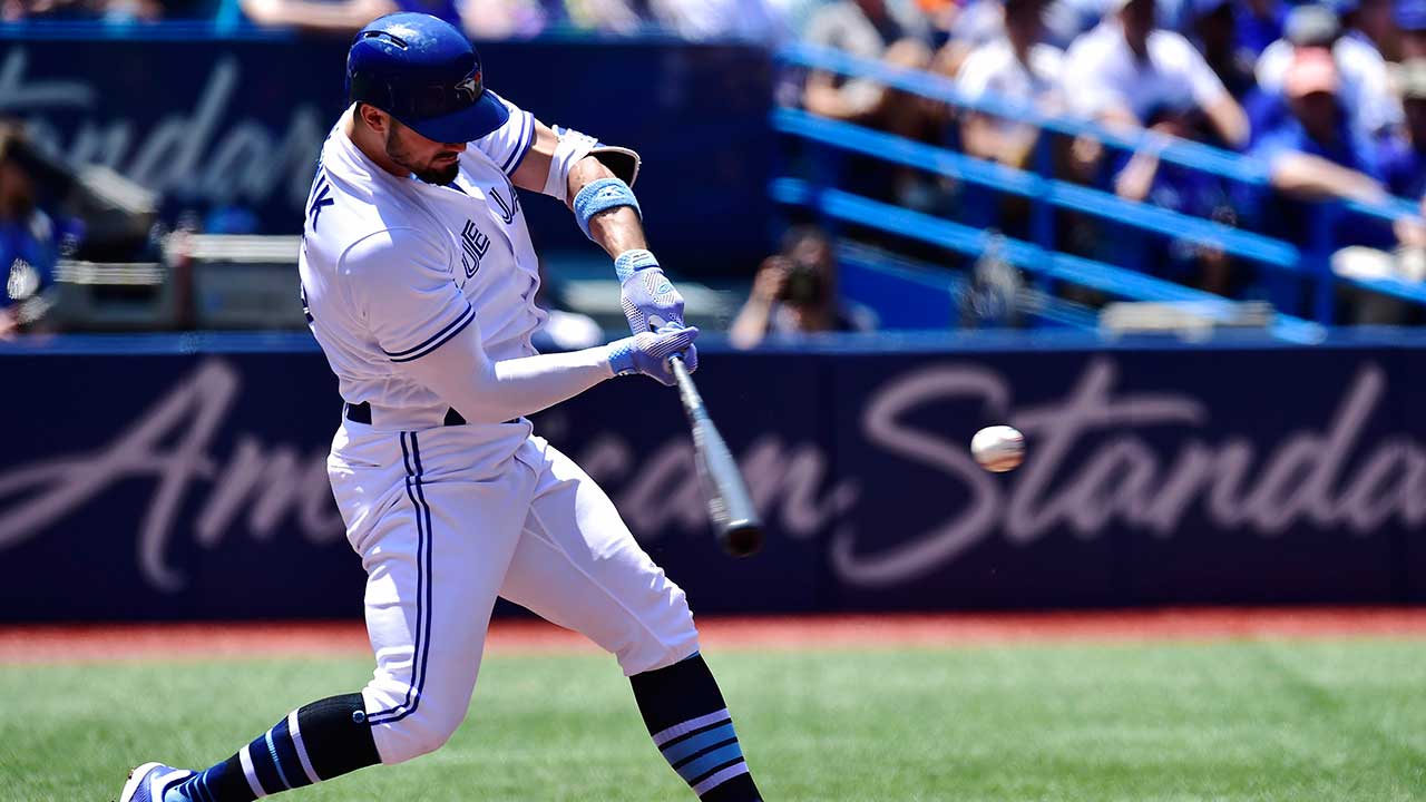 Randal Grichuk shows that he can be an impact bat for Blue Jays