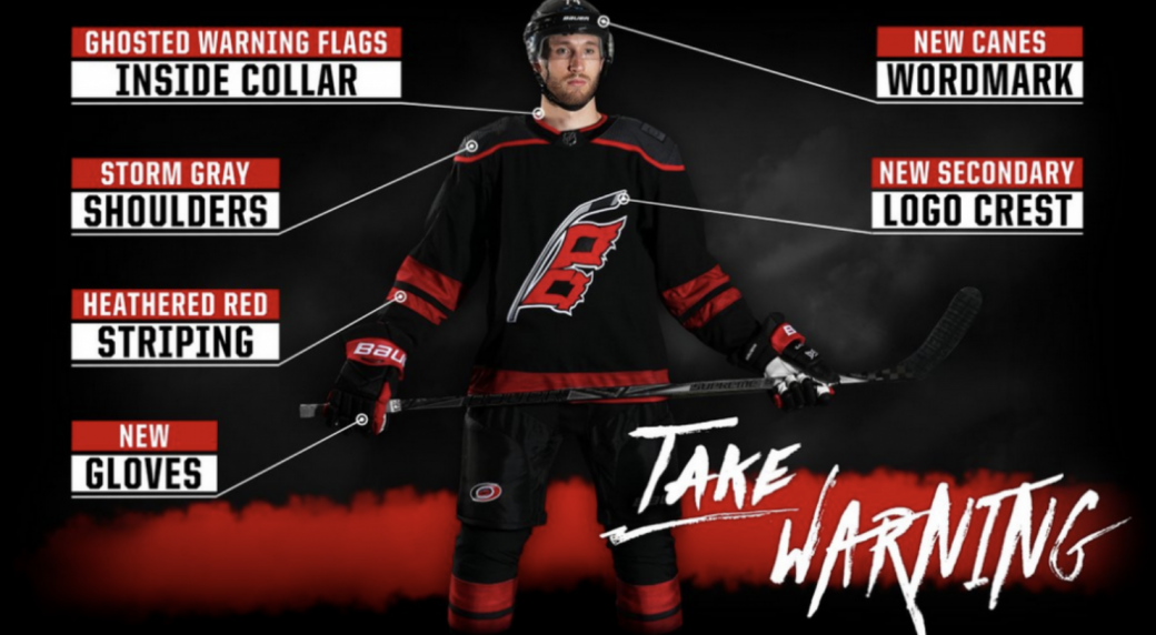carolina hurricanes hockey jersey
