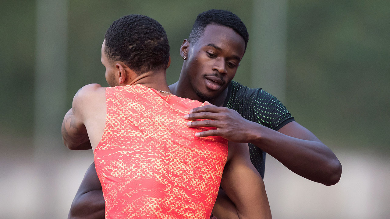 Aaron Brown Wins 100m De Grasse Third At Harry Jerome Meet Sportsnet Ca