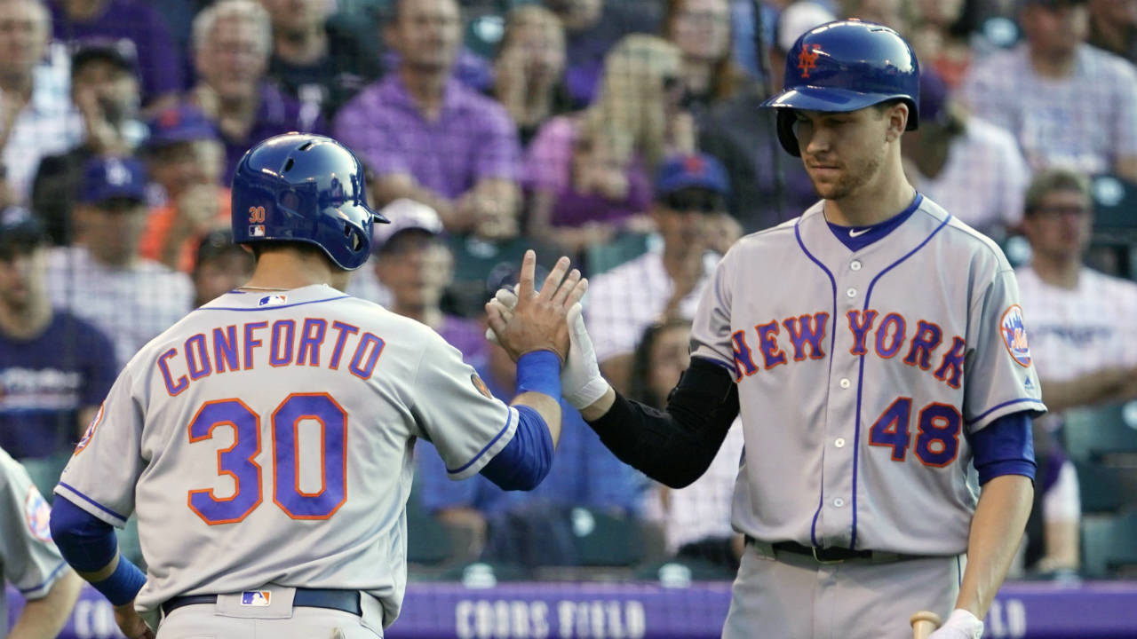 Backed by 5 home runs, DeGrom leads Mets past Yankees