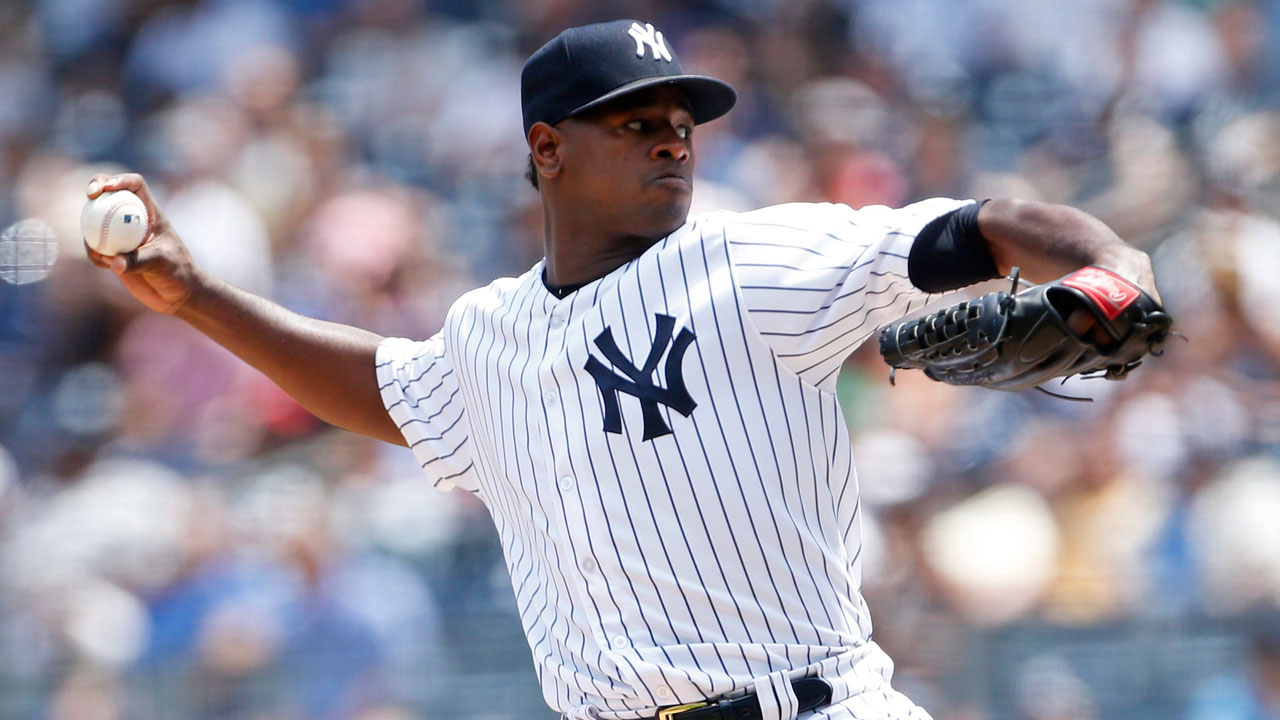 New York Yankees SP Luis Severino Details Shoulder Injury After Leaving  Game Early - Sports Illustrated NY Yankees News, Analysis and More