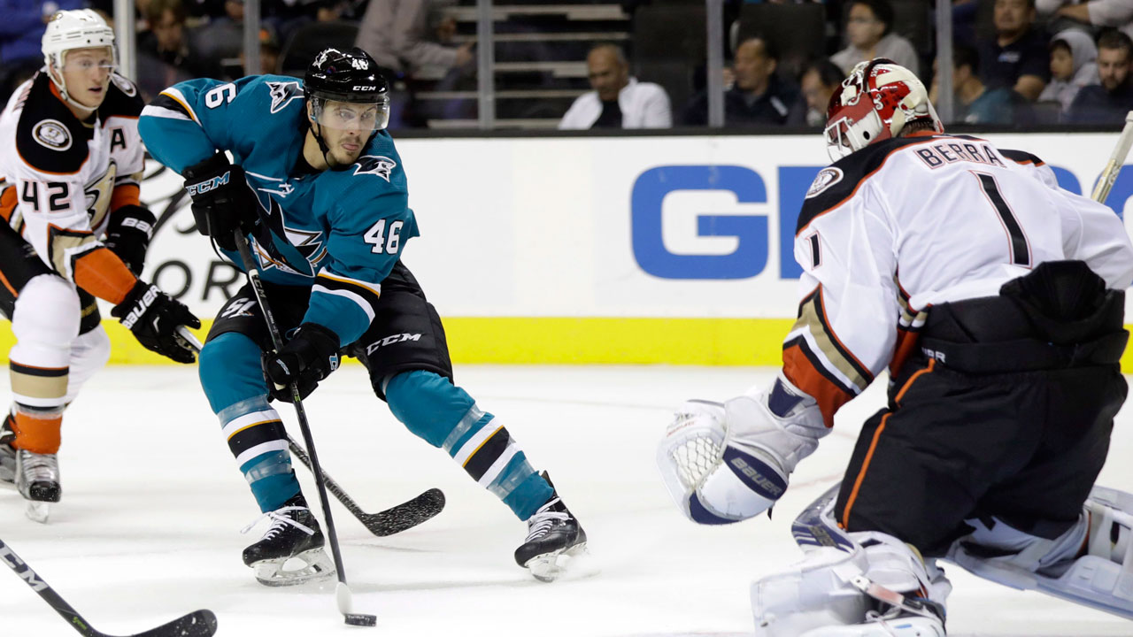 san-jose-sharks-adam-helewka-shoots-puck