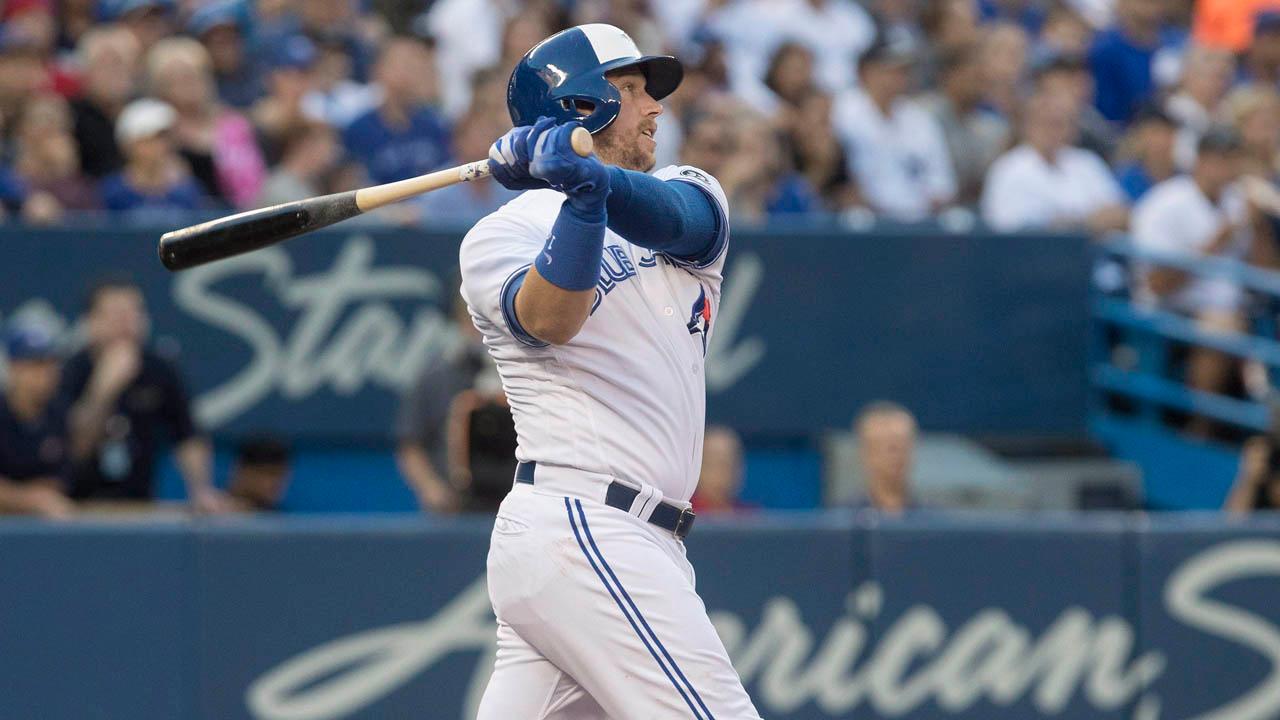 Toronto Blue Jay Justin Smoak's home run ball winds up with