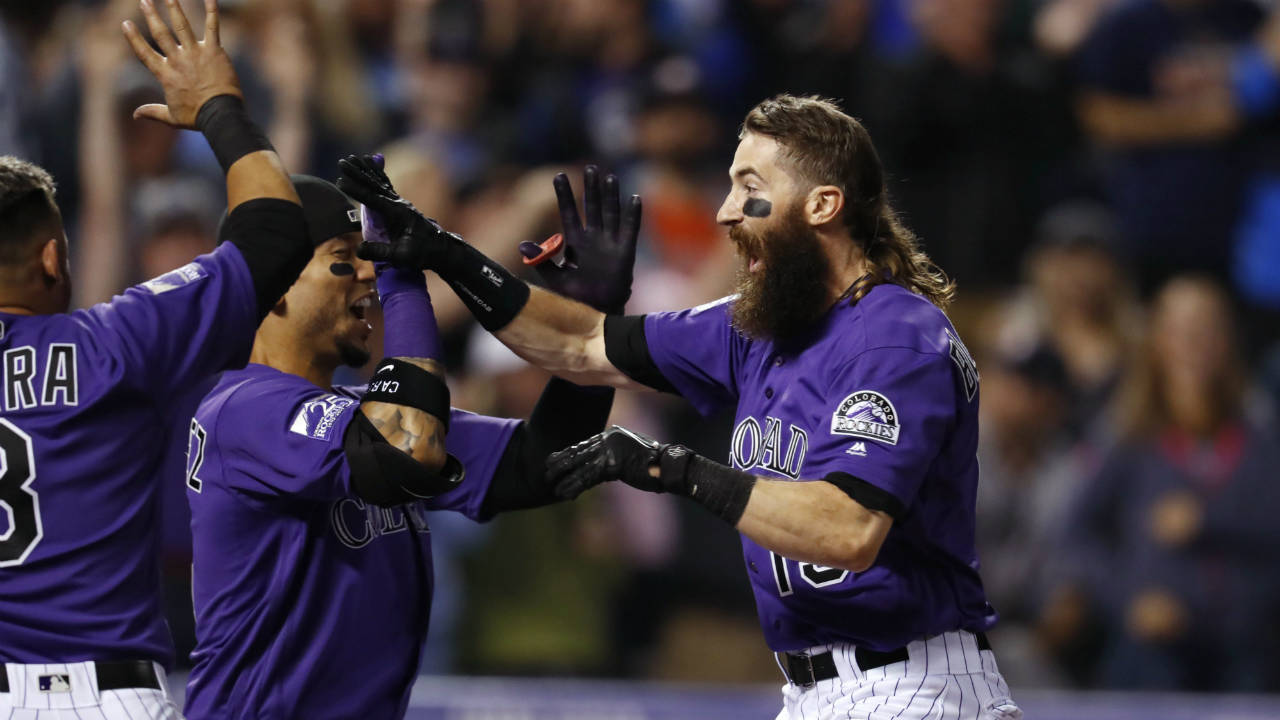 Charlie Blackmon gave the Rockies the victory