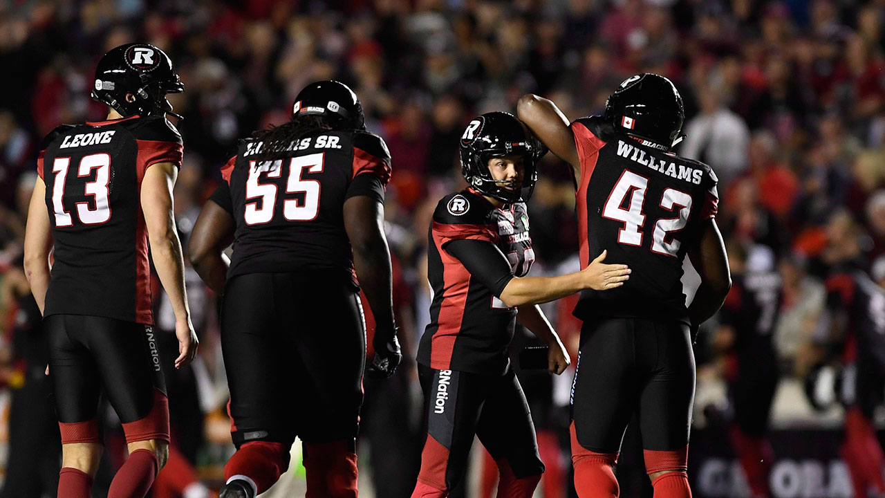 Trevor Harris leads Redblacks to victory against Tiger-Cats in CFL's East  Final - Hamilton