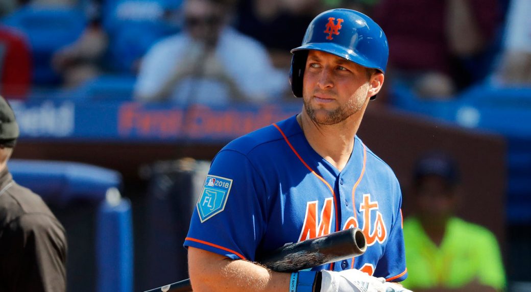 How Tim Tebow fared in a season in the majors in our MLB The Show
