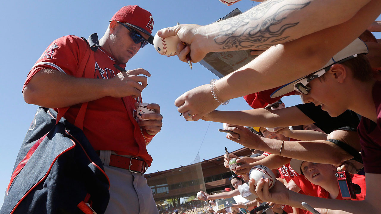 Angels praise Mike Trout for 'prioritizing personal values' after MLB  commissioner's criticism