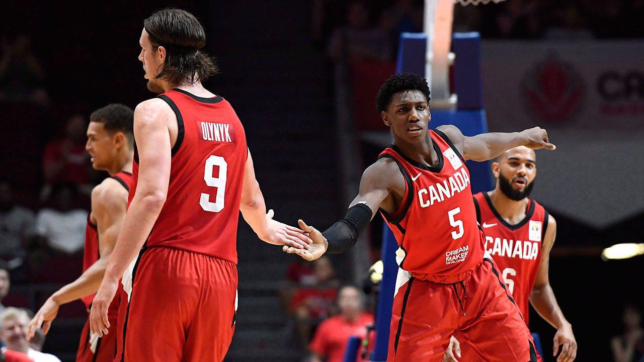 Canada Men's National Basketball Team canvasnexus