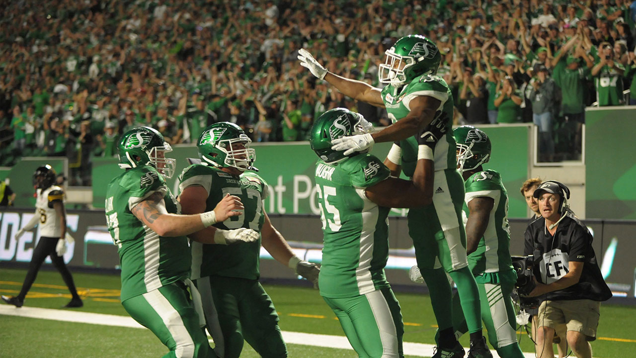 Tiger-Cats keep playoff hopes alive with crucial win over Roughriders