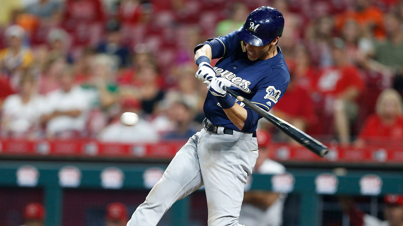 Christian Yelich cycle: Watch Brewers OF hit for cycle Wednesday vs. Reds  [VIDEO] - DraftKings Network