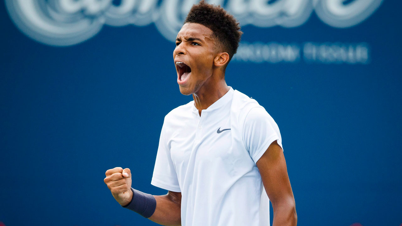 Felix Auger-Aliassime. (Mark Blinch/CP)