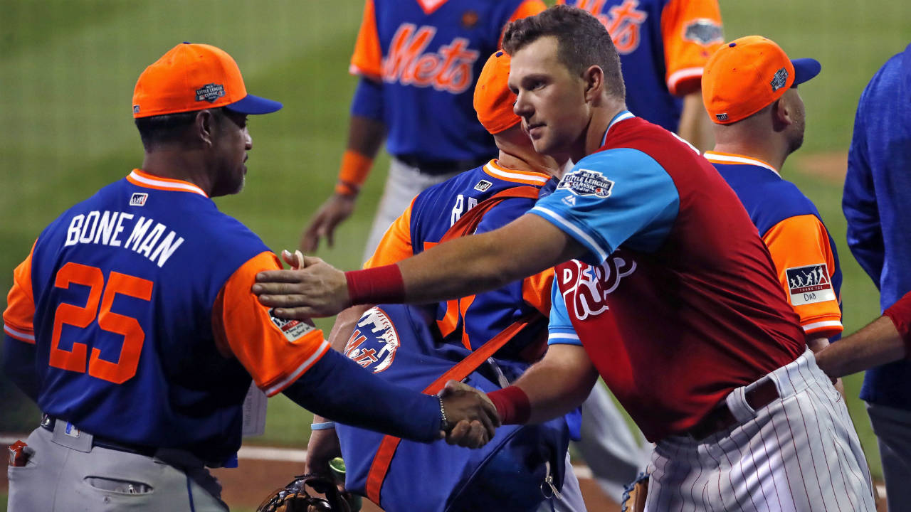 Mets, Phillies Wearing Little League Style Uniforms Sunday –  SportsLogos.Net News