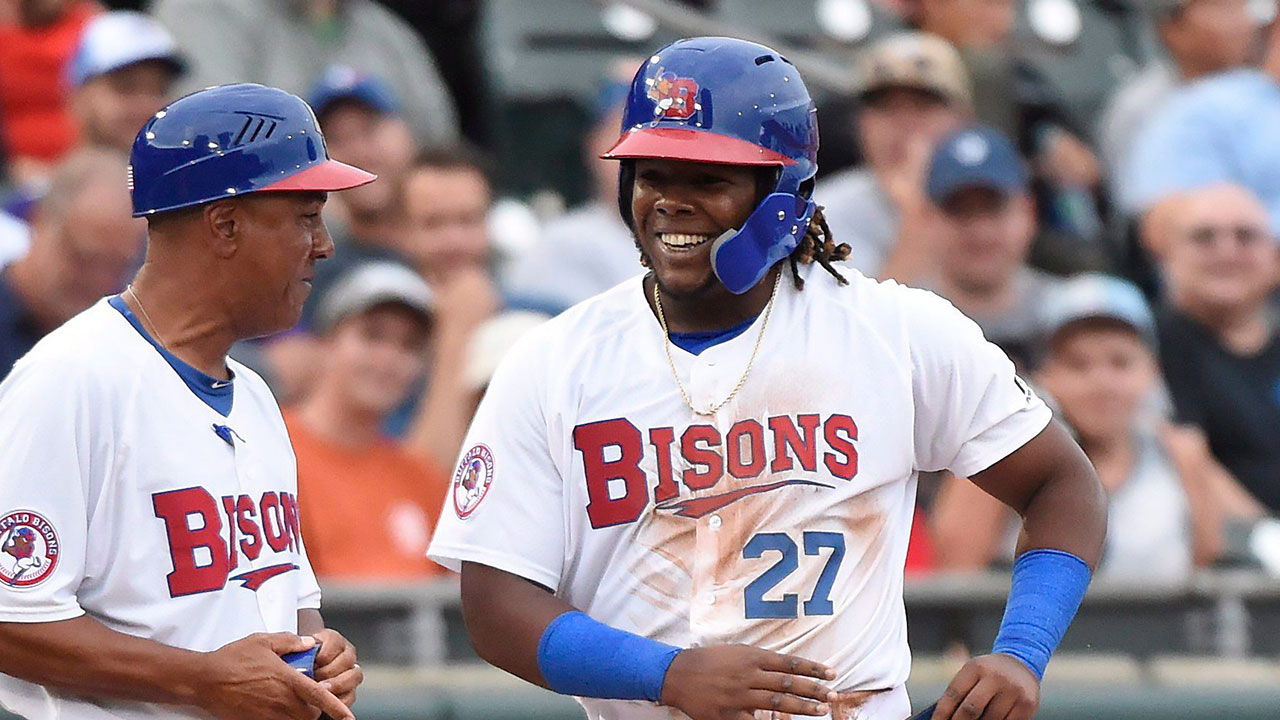 Guerrero Jr. finally lands with Buffalo Bisons
