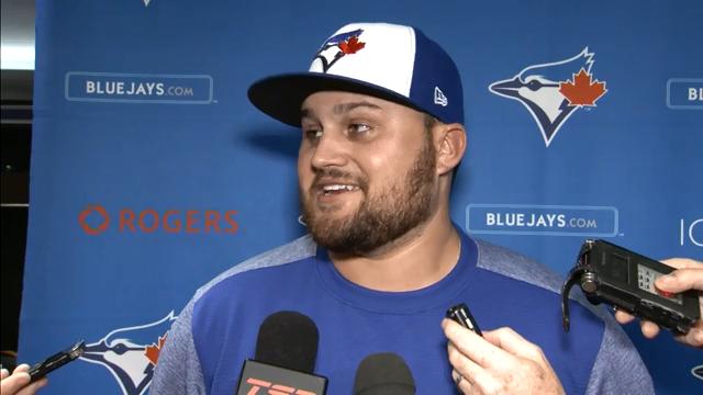 After MLB debut, Jays rookie Tellez has emotional late-night