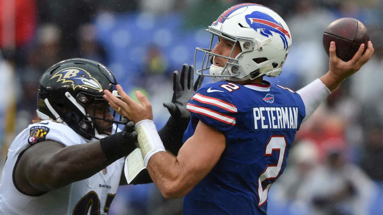 Nathan Peterman: Bills name starting QB vs. Ravens - Sports