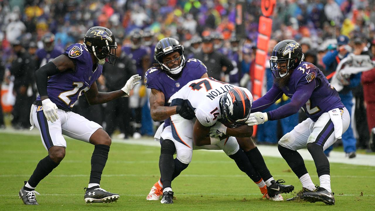 Joe Flacco shines as Baltimore Ravens deal Denver Broncos first loss