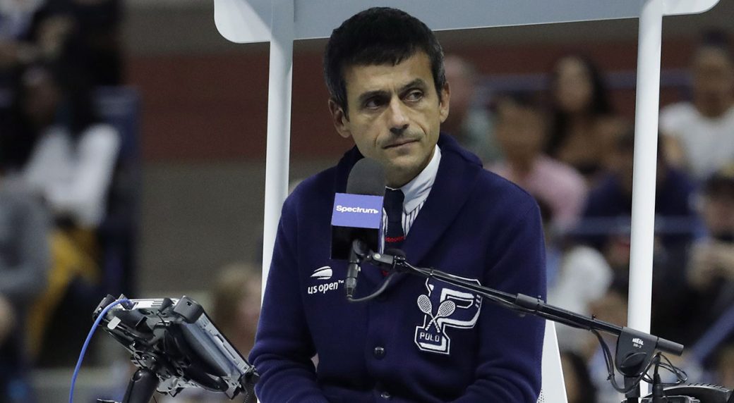 U S Open Final Chair Ump Ramos To Work Usa Croatia Davis