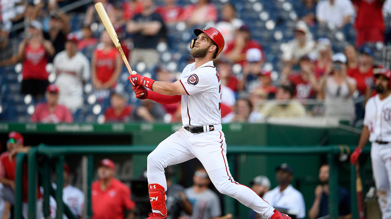 Phillies' Bryce Harper has subtly heartbreaking reaction to canceled games