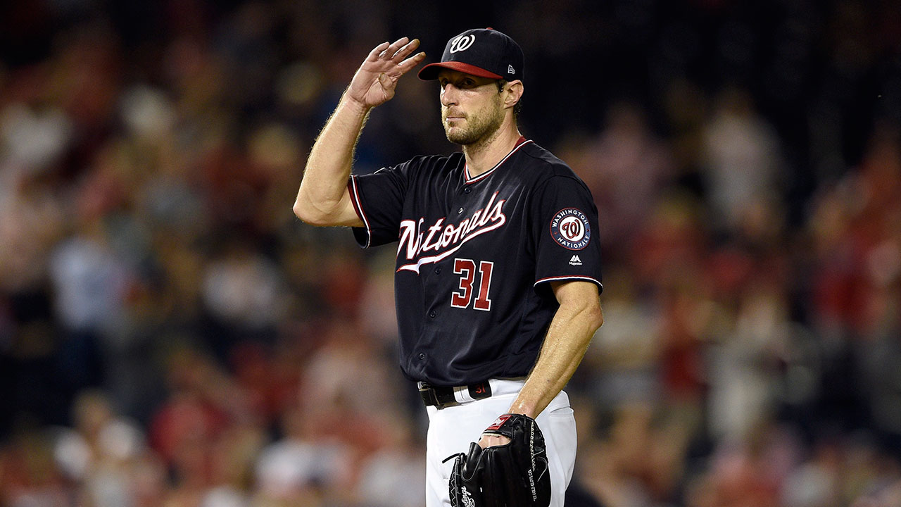 Nationals scherzer outlet jersey