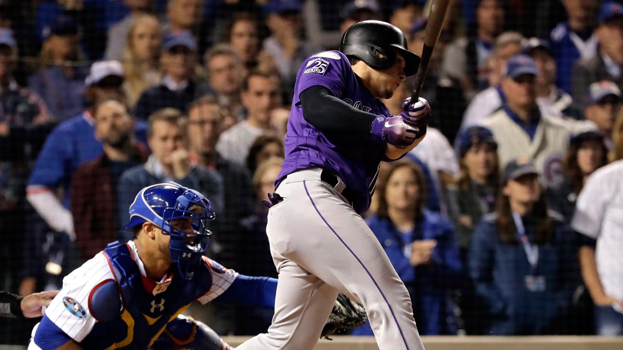 Tony Wolters RBI Single Gives Colorado Rockies NL Wild Card Victory