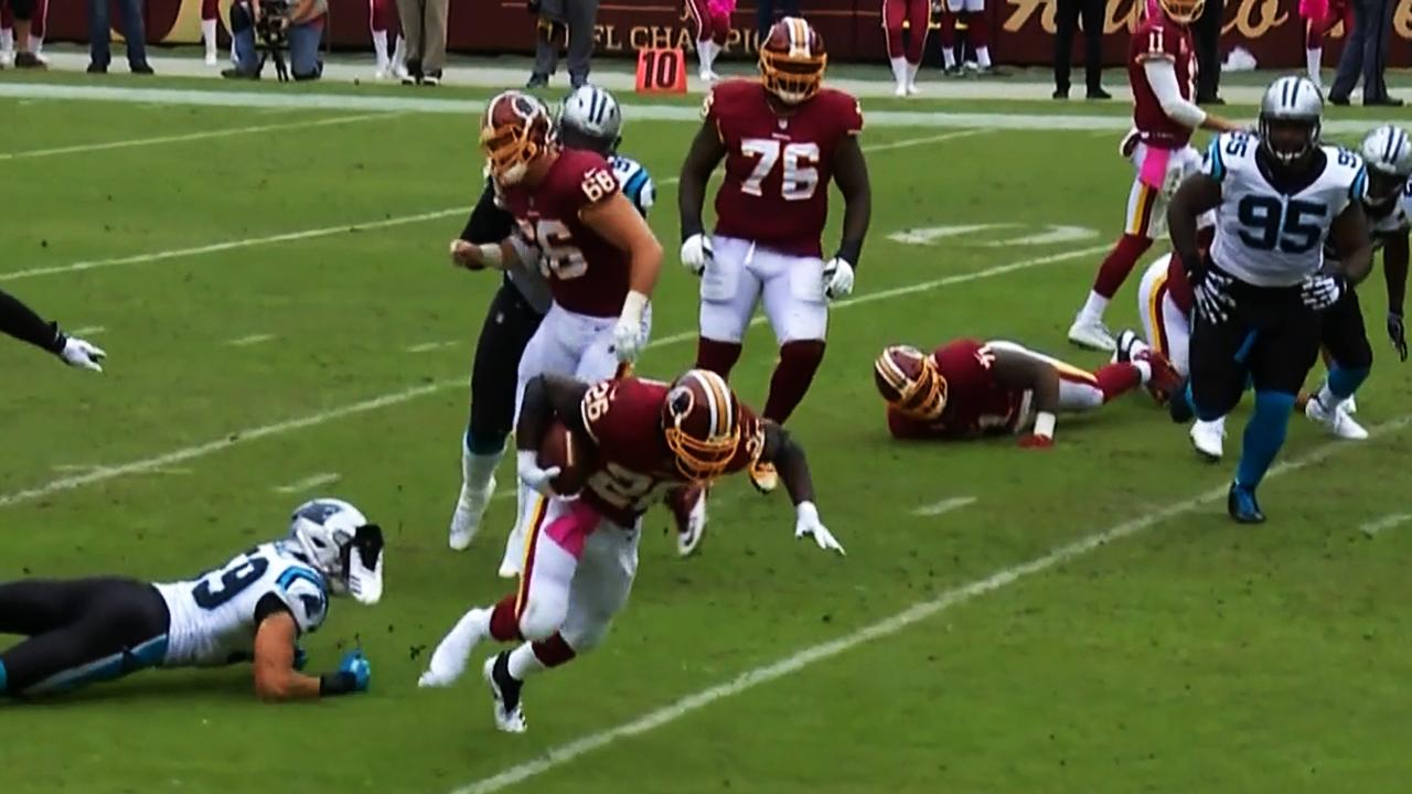 Adrian Peterson rumbles for a 48-yard touchdown 