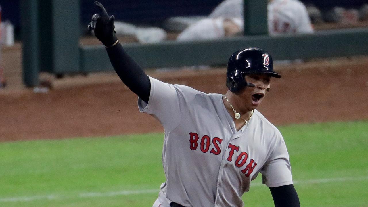 Rafael Devers' solo homer (31), 09/14/2023